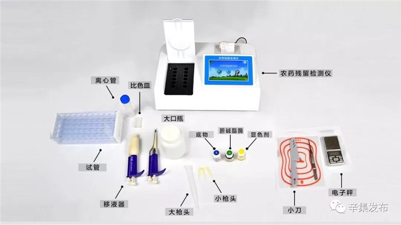 辛集市58所學(xué)校配備農(nóng)藥殘留檢測儀